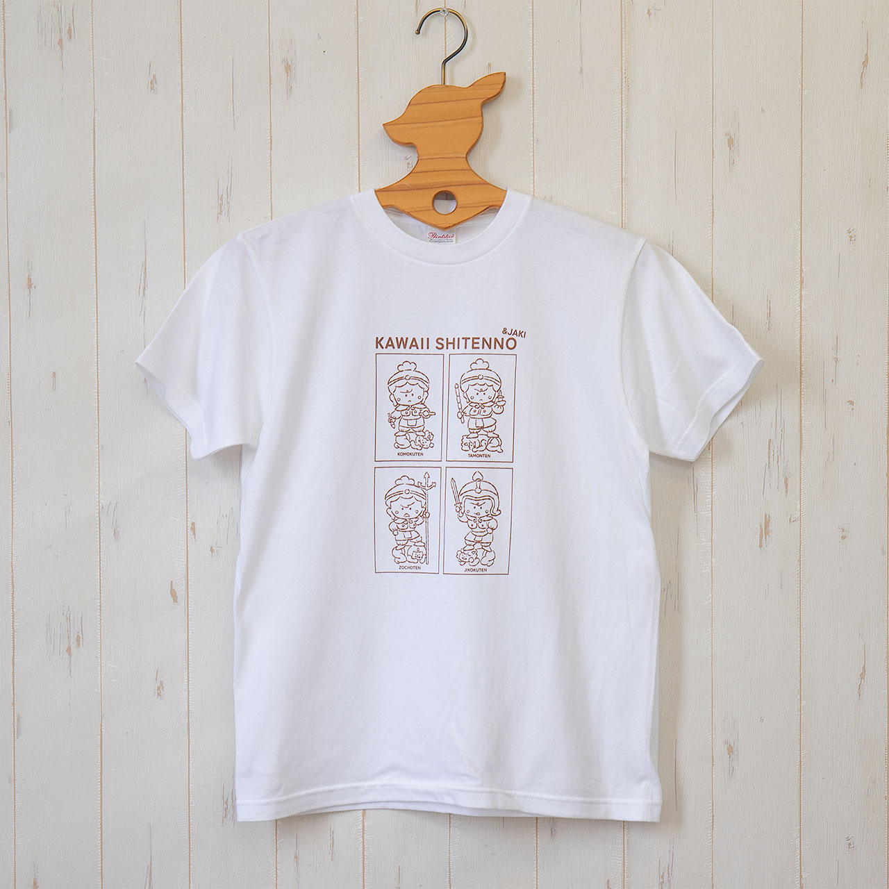 かわいい四天王＆邪鬼Tシャツ conaran