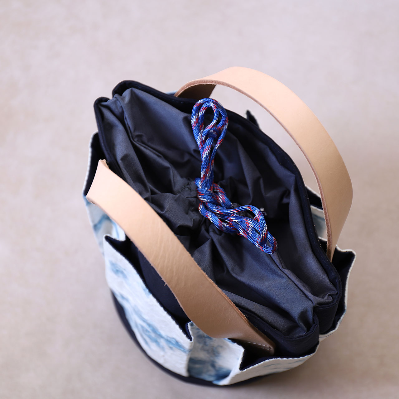 紙麻（かみお）ミニトート