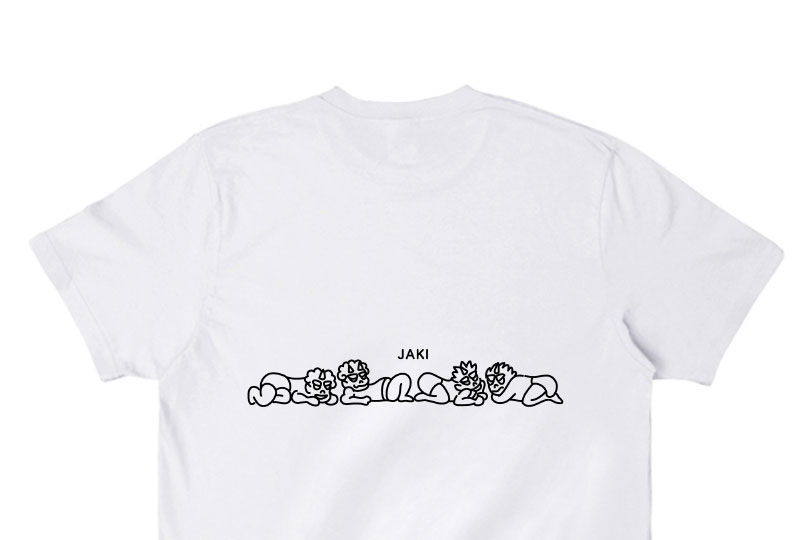 四天王と邪鬼tシャツ 仏像グッズ